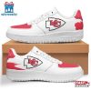 Kansas City Chiefs NFL Football Sport White Air Force 1 Shoes