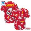 Kansas City Chiefs Palm Tree Pattern Baseball Jersey Shirts