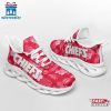 Kansas City Chiefs Tropical Flowers NFL Max Soul Shoes For Fans