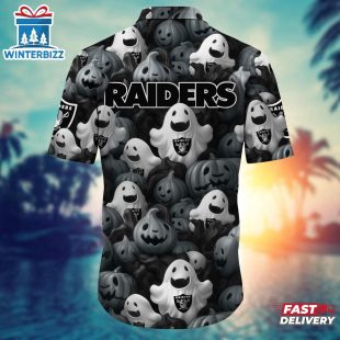 Las Vegas Raiders NFL Aloha Hawaiian Shirt For Fans