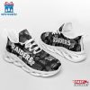 Las Vegas Raiders Tropical Flowers NFL Max Soul Shoes For Fans
