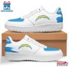 Los Angeles Chargers NFL Football Sport White Air Force 1 Shoes