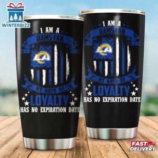 Los Angeles Rams My Oath Has No Expiration Date Independence Day Tumbler