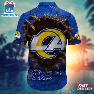 Los Angeles Rams NFL Trending Aloha Hawaiian Shirt