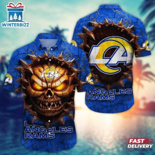 Los Angeles Rams NFL Trending Aloha Hawaiian Shirt