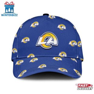 Los Angeles Rams Print Patterns Allover Print Classic Cap