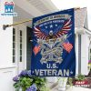Memorial Day Veteran Eagle Flag Blood Sweat House And Garden Flag