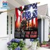 Memorial Day Veteran Stand For The Flag Kneel For The Cross House And Garden Flag