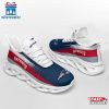 New England Patriots Color Streak Pattern NFL Max Soul Shoes