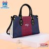 New England Patriots Flower Character NFL Leather Handbag