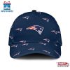 New England Patriots Print Patterns Allover Print Classic Cap