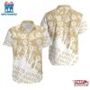 New Orleans Saints Flower NFL Hawaiian Shirt