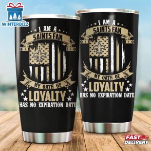New Orleans Saints My Oath Has No Expiration Date Independence Day Tumbler