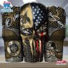 New Orleans Saints NFL Skull Iron Pattern Tumbler