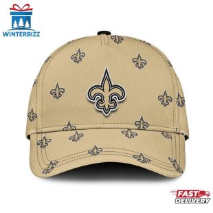 New Orleans Saints Print Patterns Allover Print Classic Cap