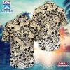 New Orleans Saints Skull Pattern NFL Hawaiian Shirt