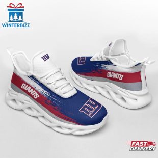 New York Giants Color Streak Pattern NFL Max Soul Shoes
