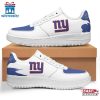 New York Giants NFL Football Sport White Air Force 1 Shoes