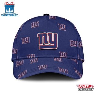 New York Giants Print Patterns Allover Print Classic Cap