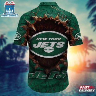 New York Jets NFL Trending Aloha Hawaiian Shirt