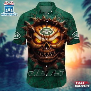 New York Jets NFL Trending Aloha Hawaiian Shirt