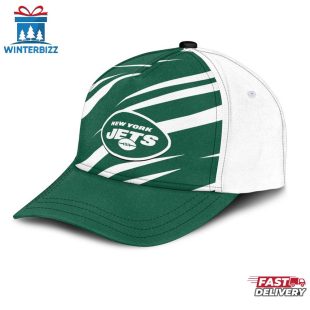 New York Jets Speed Patterns Allover Print Classic Cap