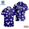 NFL Baltimore Ravens Daisy Aloha Hawaiian Shirt