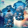 NFL Carolina Panthers Skull Tree Hawaiian Shirt