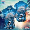 NFL Detroit Lions Skull Tree Hawaiian Shirt