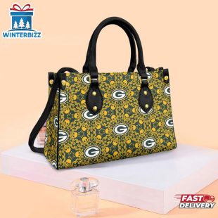NFL Green Bay Packers Skull Leather Handbag
