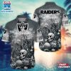 NFL Las Vegas Raiders Skull Tree Hawaiian Shirt