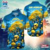 NFL Los Angeles Chargers Skull Tree Hawaiian Shirt