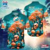NFL Miami Dolphins Skull Tree Hawaiian Shirt