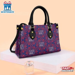 NFL New York Giants Skull Leather Handbag