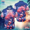 NFL New York Giants Skull Tree Hawaiian Shirt