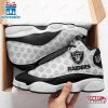 NFL Oakland Raiders Team Air Jordan 13 Shoes
