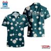 NFL Philadelphia Eagles Daisy Aloha Hawaiian Shirt