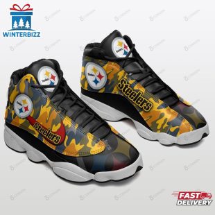 NFL PITTSBURGH STEELERS Air Jordan 13 Shoes Gift For Fans