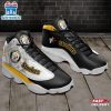NFL Pittsburgh Steelers Black Air Jordan 13 Shoes