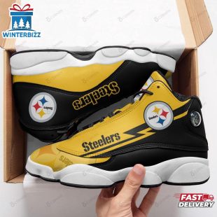 NFL Pittsburgh Steelers BLACK JD 13 Sneakers Shoes