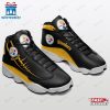 NFL Pittsburgh Steelers Football Air Jordan 13 Shoes
