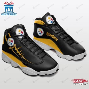 NFL Pittsburgh Steelers Football Air Jordan 13 Shoes