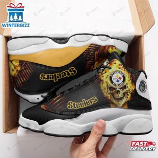 NFL Pittsburgh Steelers Sport Team Air Jordan 13 Shoes