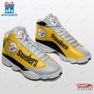 NFL Pittsburgh Steelers Sport Team Football Air Jordan 13 Shoes