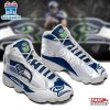 NFL Seattle Seahawks Football Air Jordan 13 Shoes