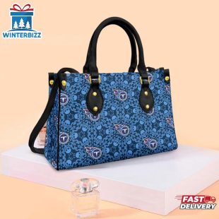 NFL Tennessee Titans Skull Leather Handbag