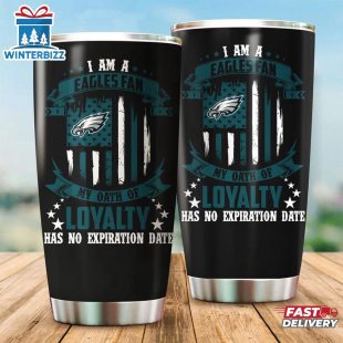 Philadelphia Eagles My Oath Has No Expiration Date Independence Day Tumbler