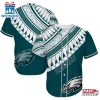 Philadelphia Eagles Polynesian Pattern Summer Collection Baseball Jersey