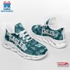 Philadelphia Eagles Tropical Flowers NFL Max Soul Shoes For Fans