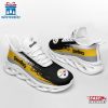 Pittsburgh Steelers Color Streak Pattern NFL Max Soul Shoes